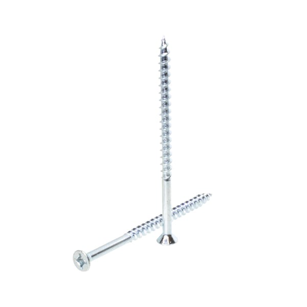 Creative Products 500 PACK - 8 x 3 FLAT QUAD 2/3 Deep Thread Zinc SP-83FQ23DTZ-500 - main